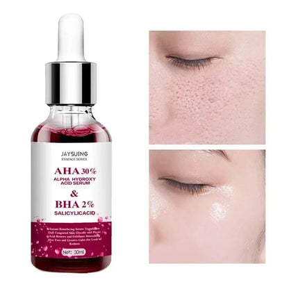 Pore Shrink Face Serum Salicylic Fruit Acid Essence Whitening Moisturizing Nourish Smooth Pores Repair Anti-age Korean Cosmetics.