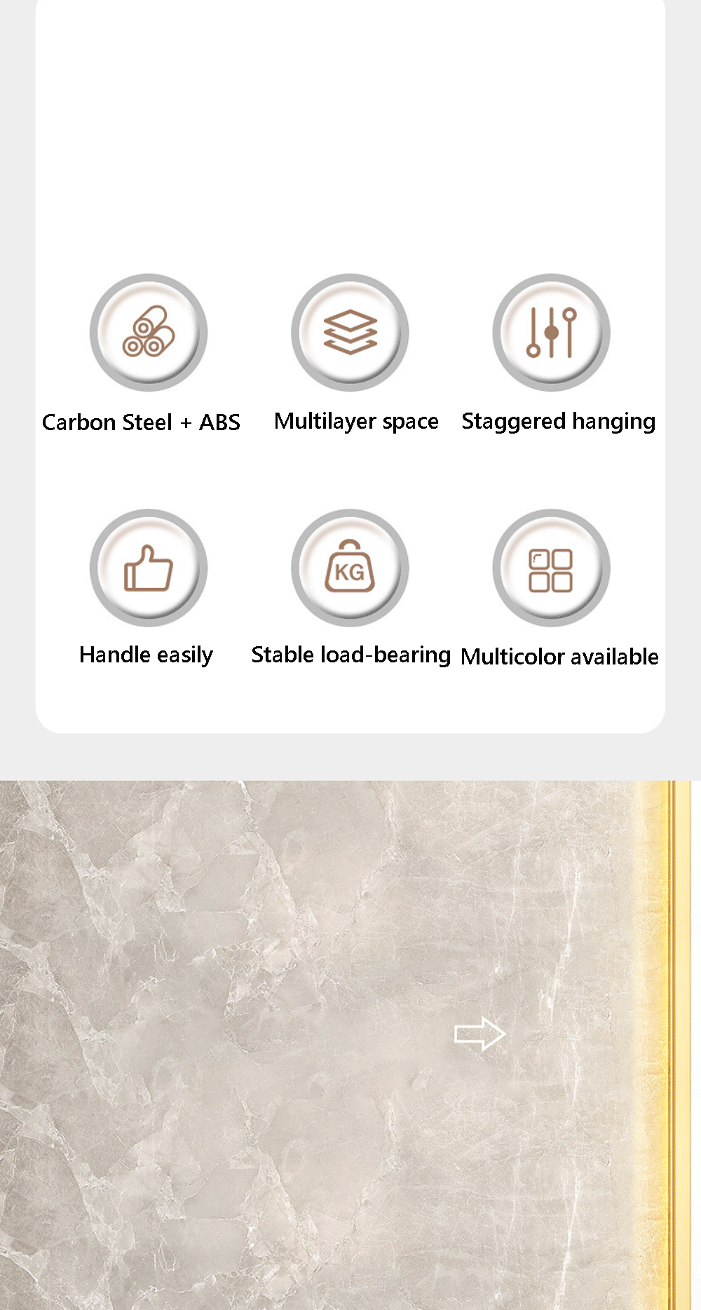 Handtuchhalter mit drei Stangen, selbstklebender, stanzfreier Handtuchhalter mit Haken, platzsparender Handtuch-Aufbewahrungsregal für Badezimmer