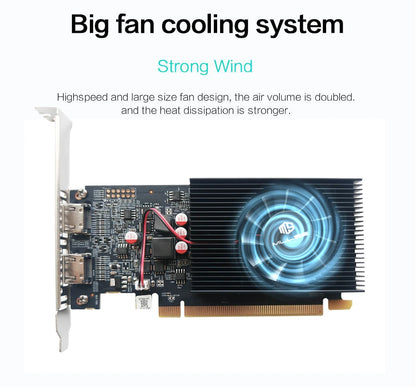 MLLSE AMD R7 350 4GB Graphics Card GDDR3 128Bit PCI-E 3.0 Geforce GPU r7 350 Gaming Video Card Placa De Video.