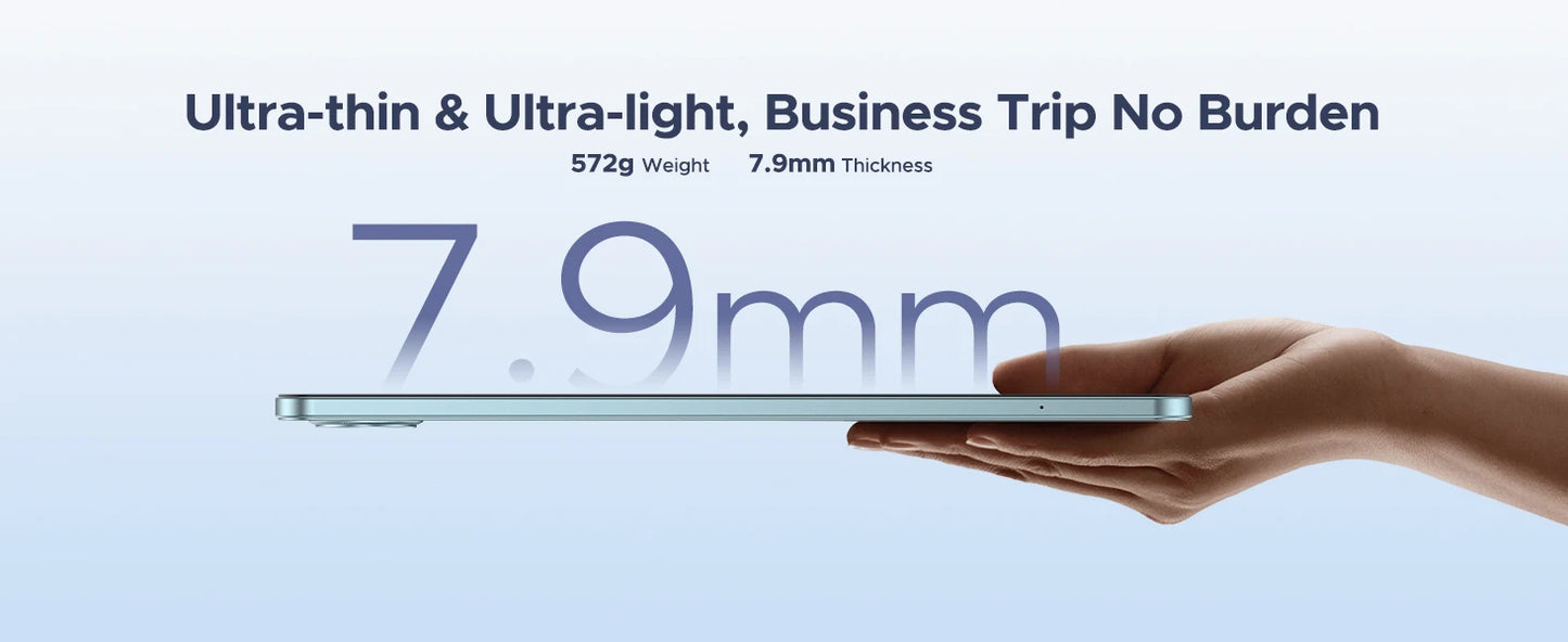 DOOGEE V Pad 2 In 1 5G Tablet 12" Screen Dimensity 7050 Android 15 32GB RAM (8+24) 256GB ROM8800mAh Battery Ultra-thin Smart Pad.