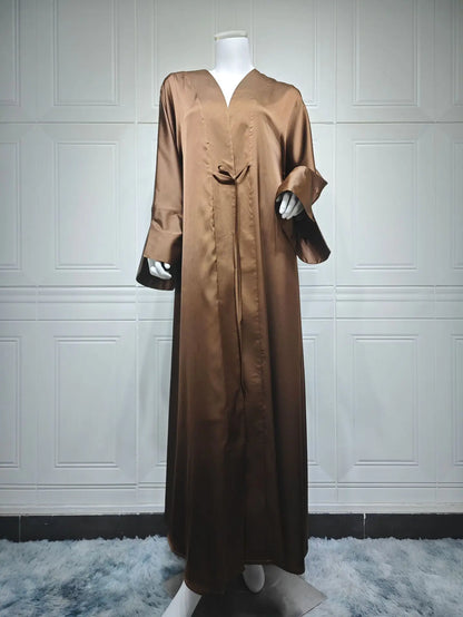 Muslim Open Abaya Women Modest Dresses Arab Cardigan Long Robe Morocco Dubai Abayas Kaftan Islam Eid Ramadan Jalabiya Vestidos.