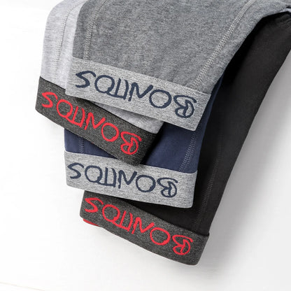 4 stücke Mann Unterwäsche Baumwolle Boxer Shorts Sexy Unterhosen Slip Herren Boxershorts männer Höschen Pack Marke