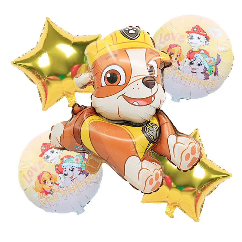 PAW Patrol Geburtstag Party Dekoration Neue Version Ballon Set Einweg Geschirr Kid Event Liefert Banner Hintergrund Geschenk