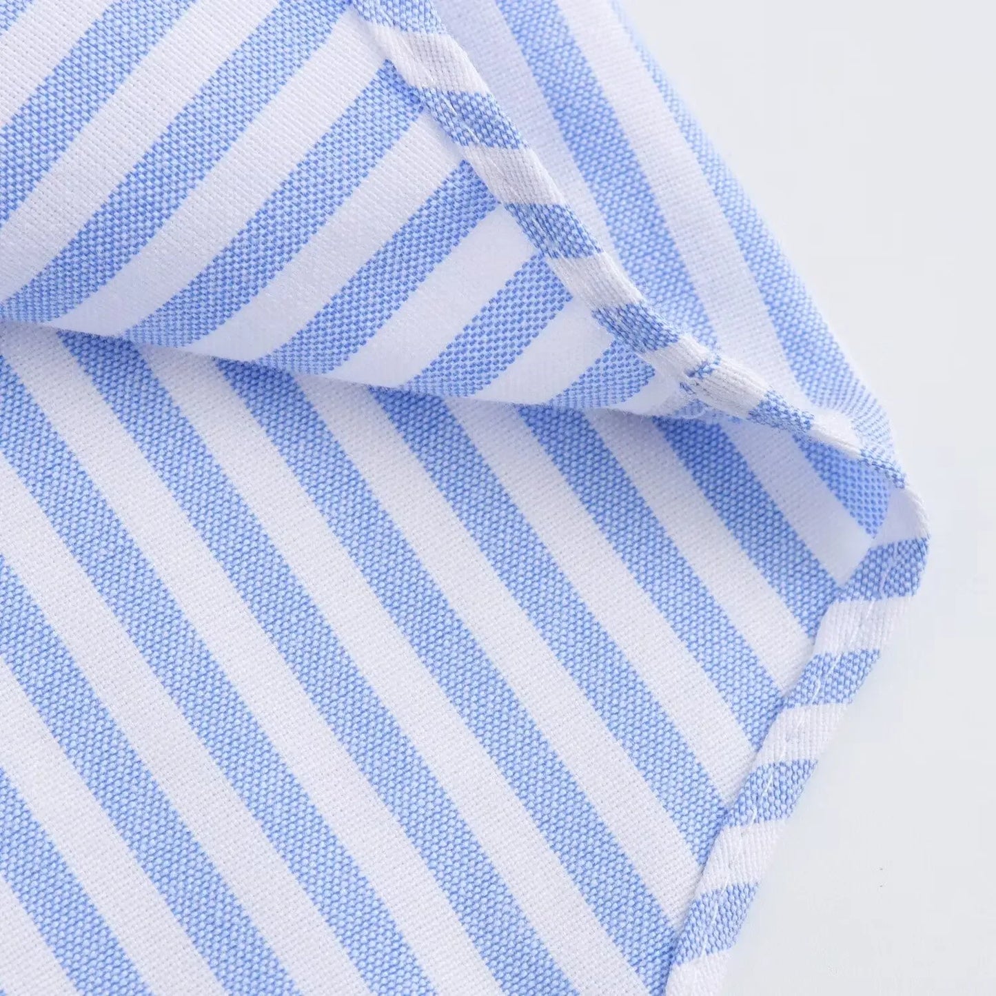 Women Fashion Spring Cotton Oxford Long Sleeve Single-breasted Lapel Blouse Street Clothing Shirt Chic Ladies Tops Mujer