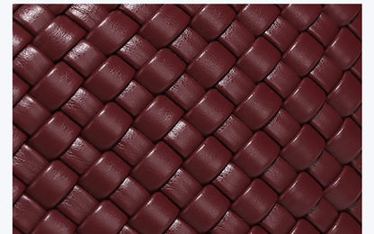 Woven Shoulder Bag for Women Crossbody Tote Bag for Women Small Handbag Vegan Leather Purse Tote Handbag Hobo Bag.