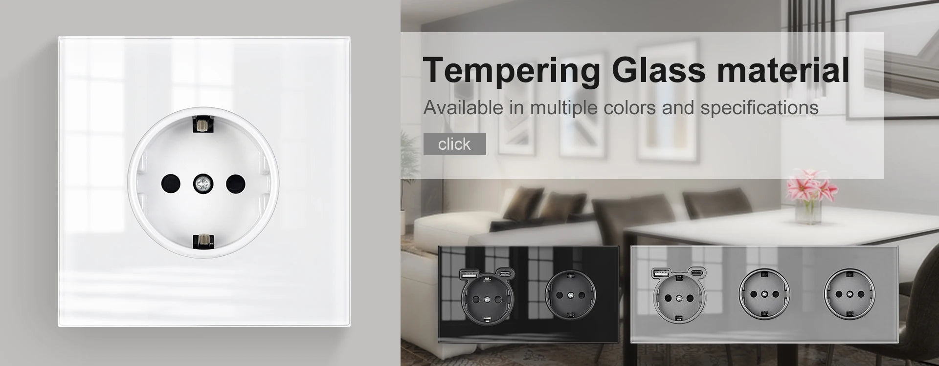 SRAN Smart Switch mit Wandsteckdose 16A EU, Tuya Smart Life Home Touch Sensor WiFi Lichtschalter Weiß.