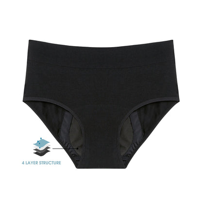 Women Incontinence Underwear Bamboo Fibre High Absorbency Reusable Washable Leakproof Panties for Bladder Leakage.