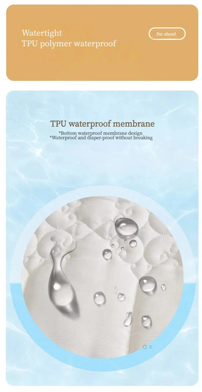 WASART King Size Double Bed Quilted Waterproof Mattress Protector Cover Elastic Fitted Sheet Protection Pad Thick Bedspread 150.