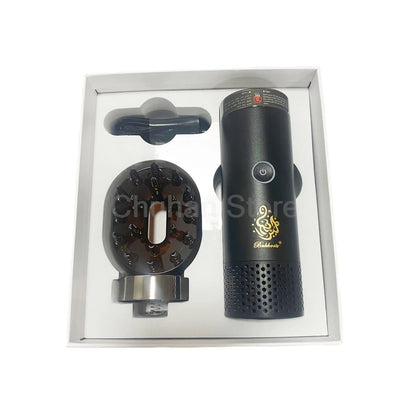 2025 New Arabic Aroma Diffuser USB Car Portable Electric Incense Burner Bakhoor Arabia Charcoal Burner Big Size Burning Space.