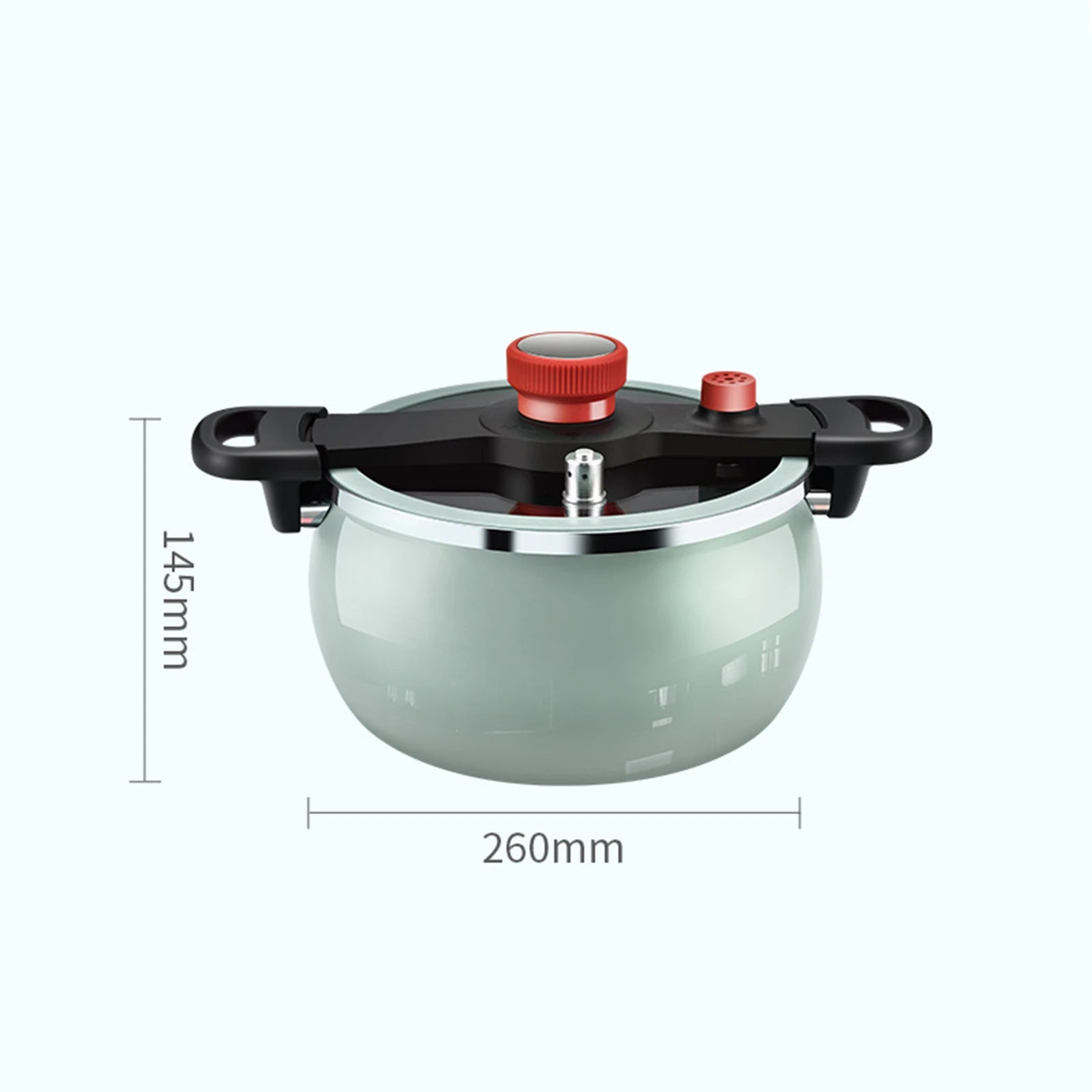 7L Pot Variable Pressure Soup Pot Micro Pressure Pot Household Multi-Functional Non Stick Stewing Gas Induction Cooker Universal.