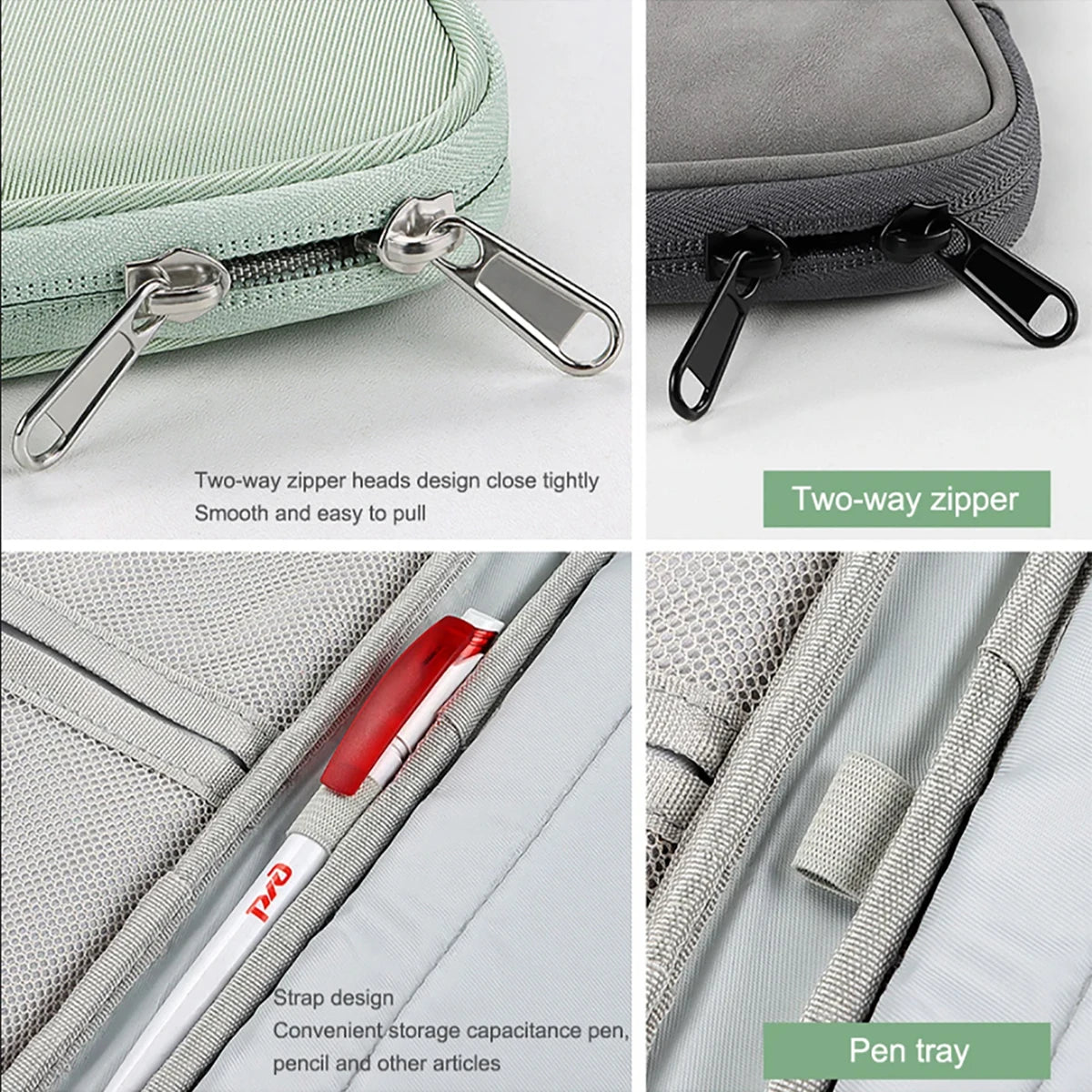 Laptop Sleeve Handbag Case for Macbook Pro Air13 13.6 14 15 15.6 16 Waterproof Notebook Cover for Lenovo HP Xiaomi Bag Funda.