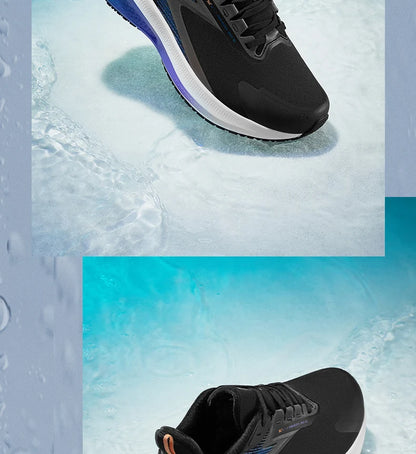 361 Degrees NEW Rainblock 7.0 Anti Splash Rainproof Running Shoes Technology Night Reflective Cushioning Man Sneakers 572342228