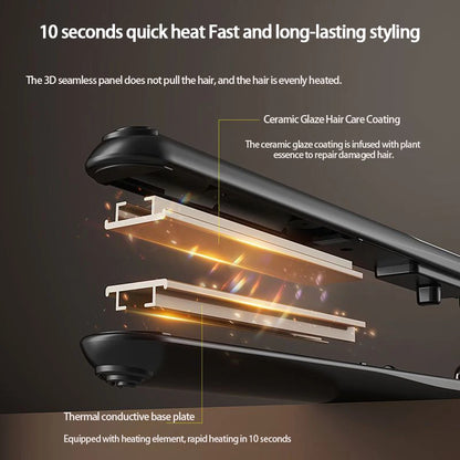 High Quality Electric Hair Brush Straight Curl 2 in 1 For Xiaomi 10 Seconds Fast Heating Unisex Straight Hair Brush Styling Tool.