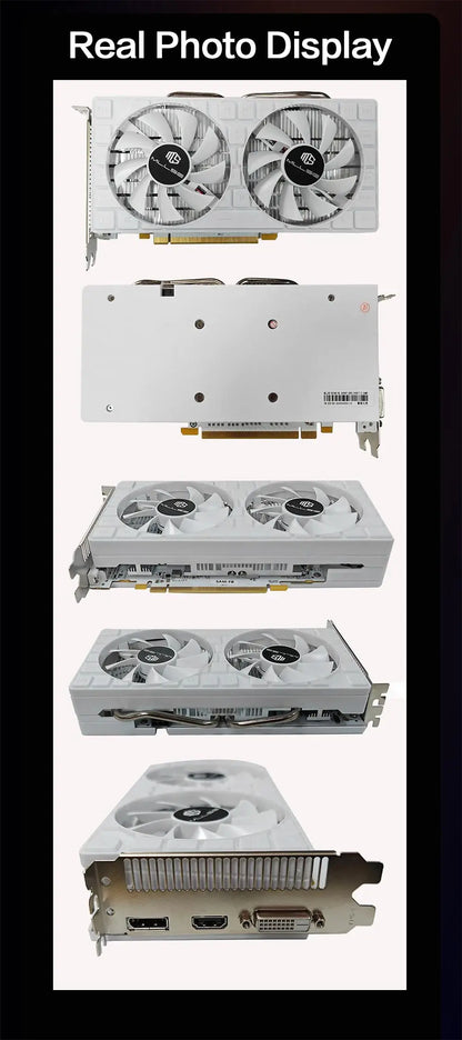 MLLSE AMD RX 580 8GB 2048SP GDDR5 256Bit Gaming Graphics Card 6Pin PCI Express 3.0 ×16 Game Radeon GPU rx580 8g.