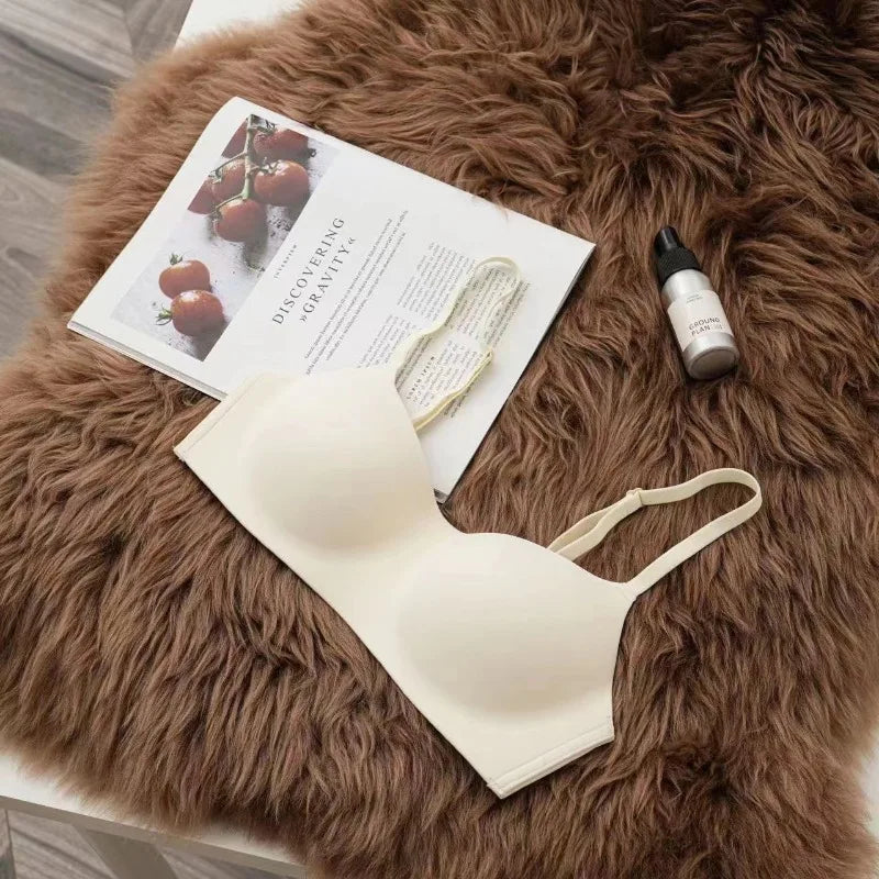 Seamless Bras for Women Small Chest 1/2 Cup Push Up Bra Non-Wire Bra Women Support Underwear Sexy Lingerie Female Intimates.