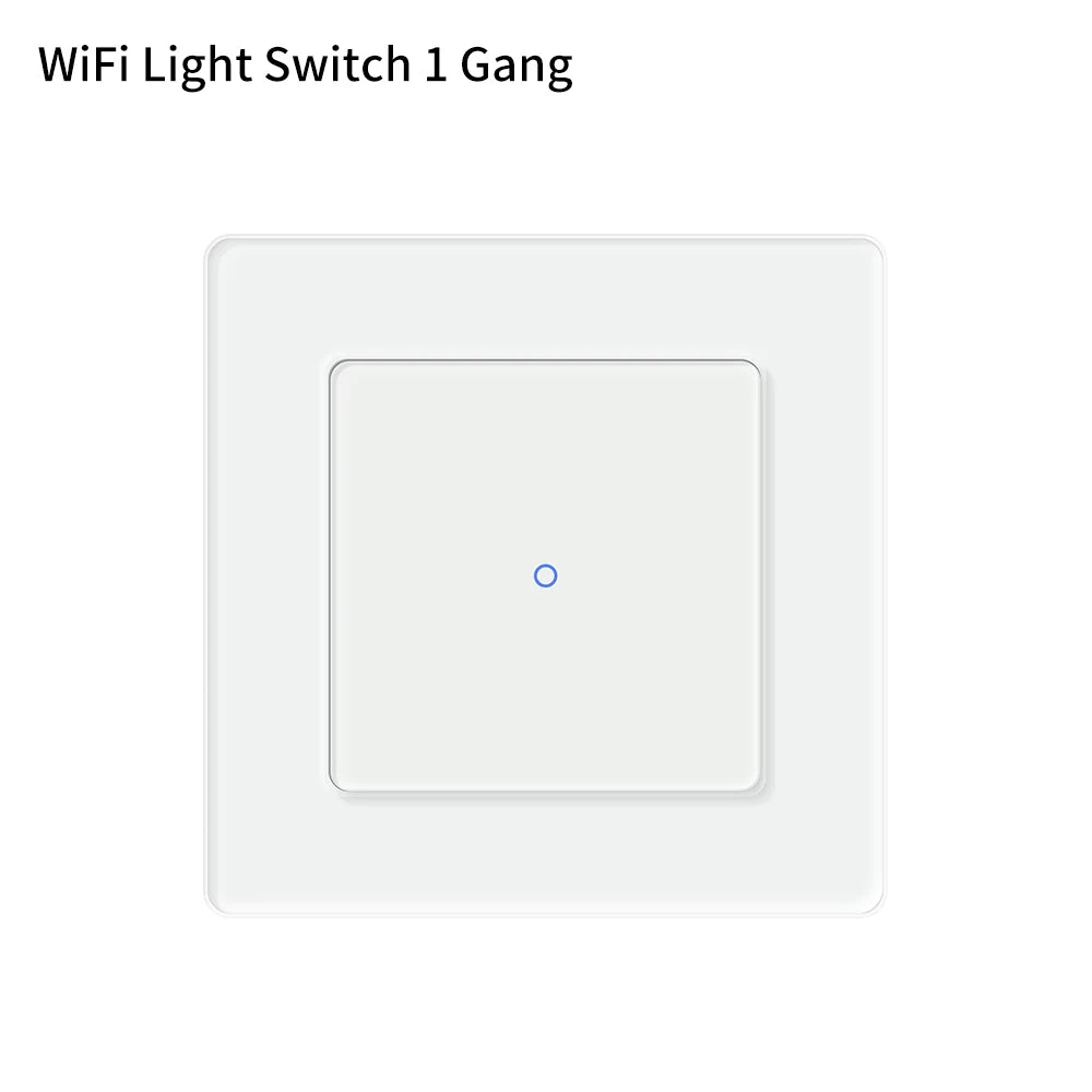 AVATTO Tuya WiFi Smart Licht Schalter Motorisierte Jalousien Shutter Vorhang Schalter Touch Glas Schalter Funktioniert Mit Alexa Google Hause
