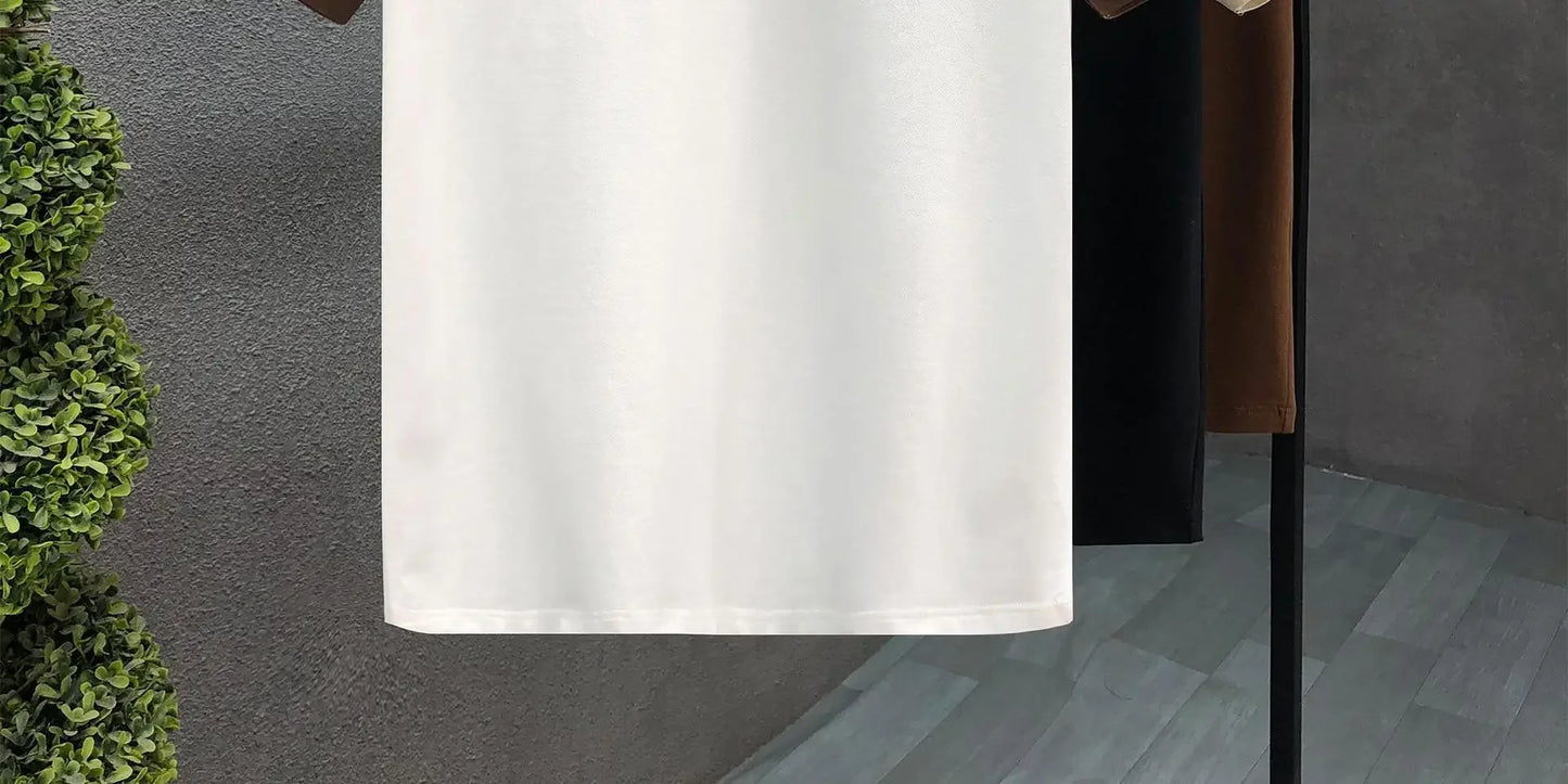 Men's Casual Polo Shirt Collared Short Sleeve Pique Cotton Breathable V-Neck Color Block Half Sleeve Summer Loose Top.