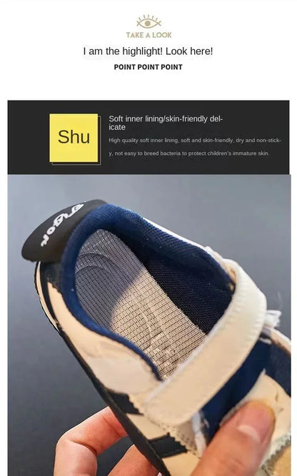 Children's Sneakers Boys Lightweight Breathable Sport Running Shoes Girls Soft Bottom Casual Shoes Student Shoes.