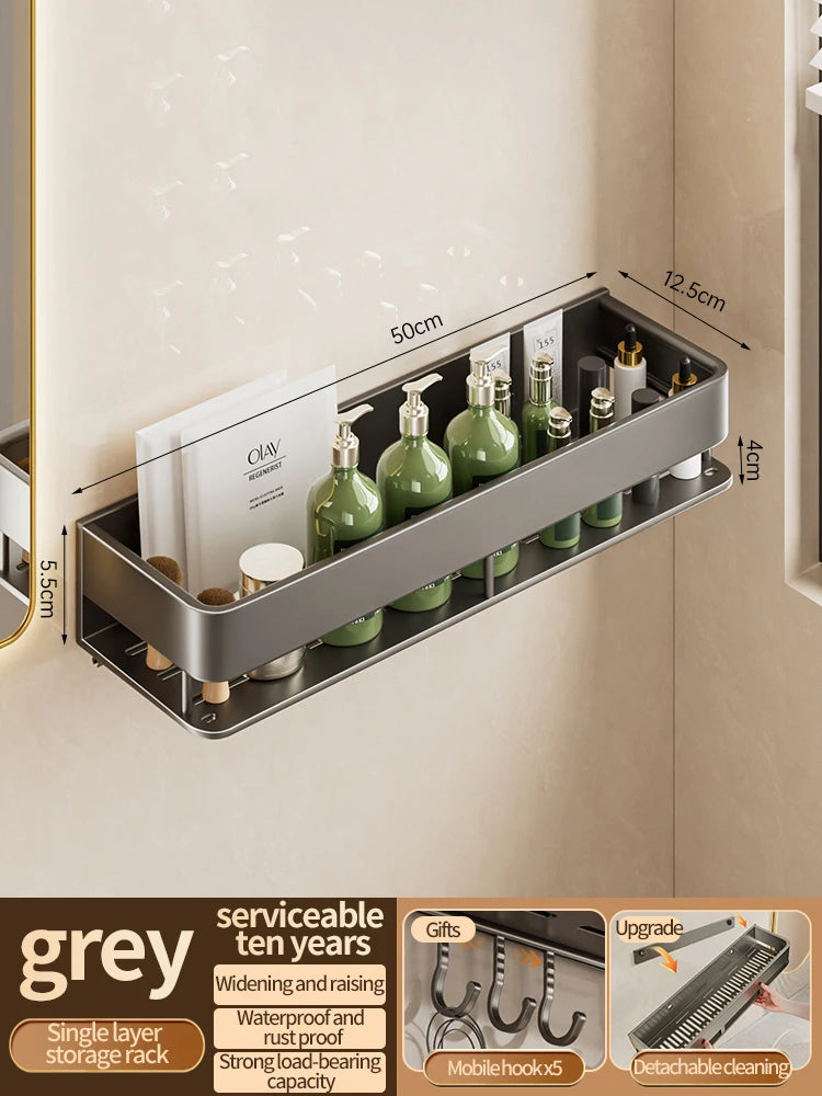 Bad regal Bad regal Toilette Aluminium Hänge gestell Bad Veranstalter hängen Küche Lagerung