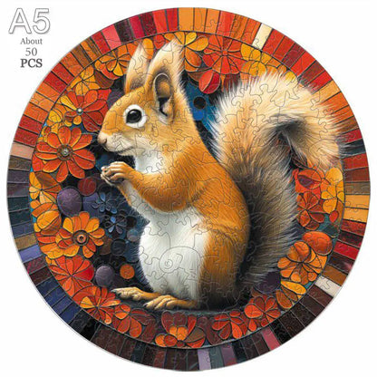 Unique Wooden Animal Jigsaw Puzzles Colorful Rabbit Cat Dog 3D Puzzle Gift Interactive Toy for Adults Kids Educational Jigsaws