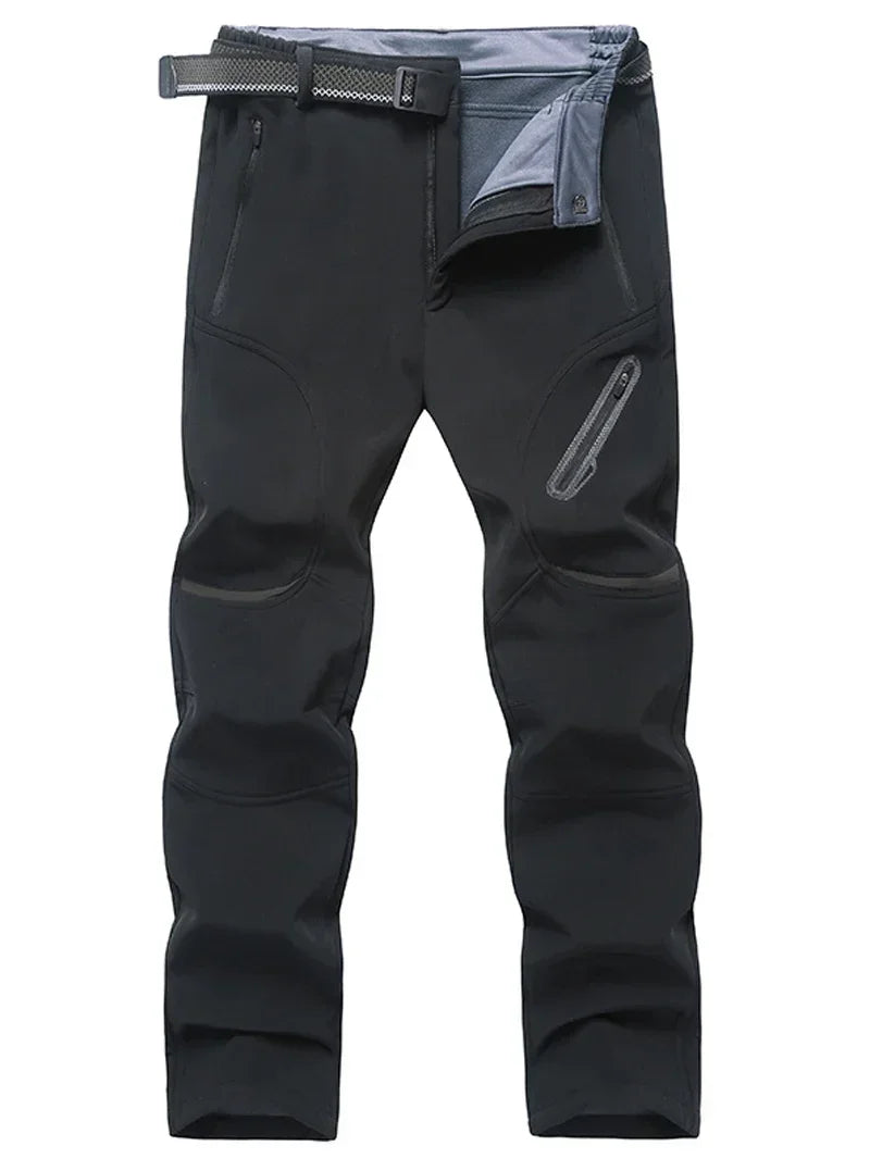 Big size 8XL 9XL Fleece Tactical Pants Men Military Softshell Hiking Camping Fishing Trekking Cargo Pants Winter Casual Trousers.