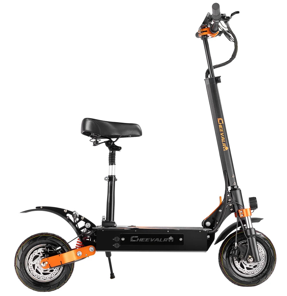Cheevalry S10 Electric Scooter 2*1600W Motor Adult EScooter 52V 33AH Battery E-Scooter 10 Inch Tire City Commuter EScooter