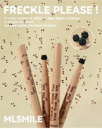 Natural Freckle Pen Waterproof Simulation Fake Spot Makeup Tool Lasting Waterproof Face Dot Spot Pen Eyeliner Korean Cosmetics.