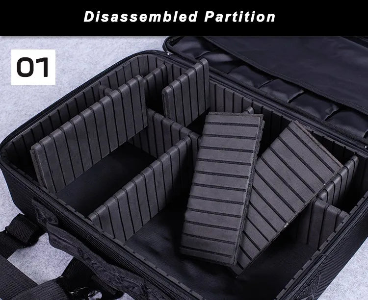 New Oxford Cloth Makeup Bag For Women Waterproof Large Capacity  Travel Cosmetic Case.