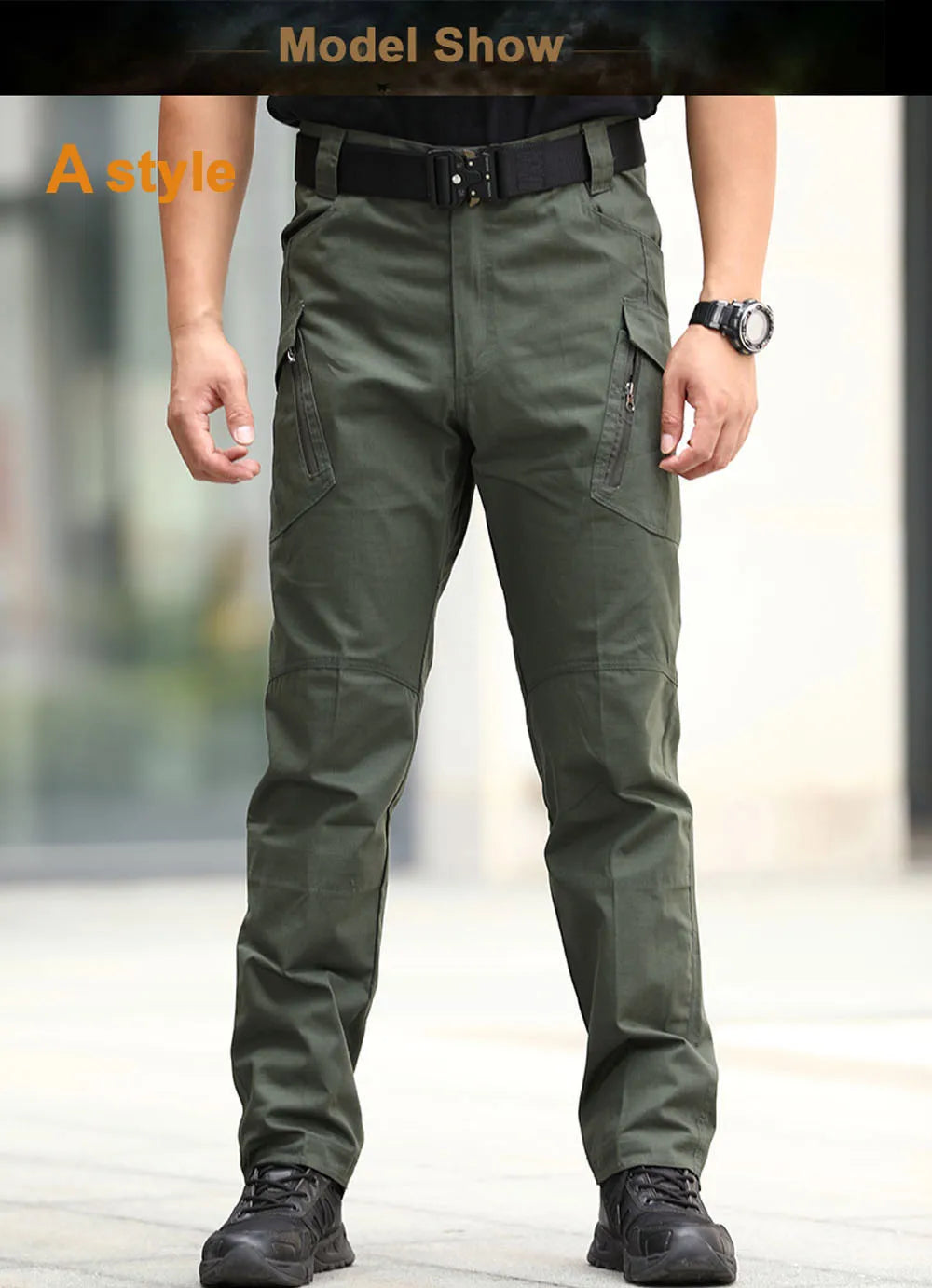 City Tactical Cargo Pants Classic Outdoor Hiking Trekking Army Tactical Joggers Pant Camouflage Military Multi Pocket Trousers.
