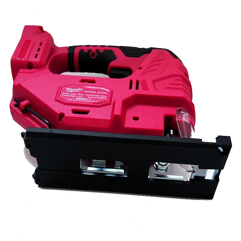 Milwaukee 3000 U/min bürstenlose Kurvensäge, kabellose elektrische Stichsäge, tragbares, multifunktionales, verstellbares Elektrowerkzeug für die Holzbearbeitung