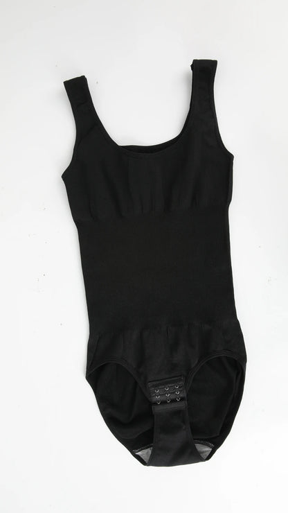 Bodysuit Women Shapewear Tummy Control Butt Lifter Body Shaper Smooth Invisible Under Dress Slimming Underwear Low Neck Jumpsuit