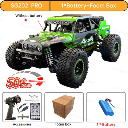 ZLL SG202 MAX/PRO 1:20 High Speed Drift Racing 70KM/H Or 50KM/H Brushless Motor 4WD RC Car Off Road Car Toys for For Kid Gift