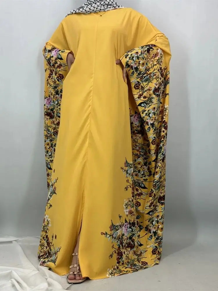 Ramadan Plus Size Abaya Damen Dubai Luxury Islam Arabic Women Muslim Maxi Dresses Clothing Kebaya Kaftan Robe Femme Musulmane