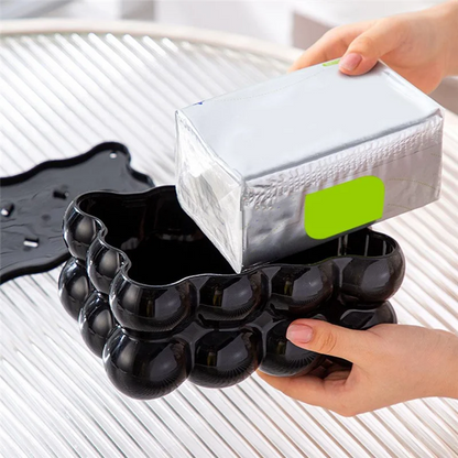 Bubble Shape Tissue Box Holder Living Room Tissue Case Cover Toilet Paper Dispenser Case Kitchen Napkin Holder Box-B61B.
