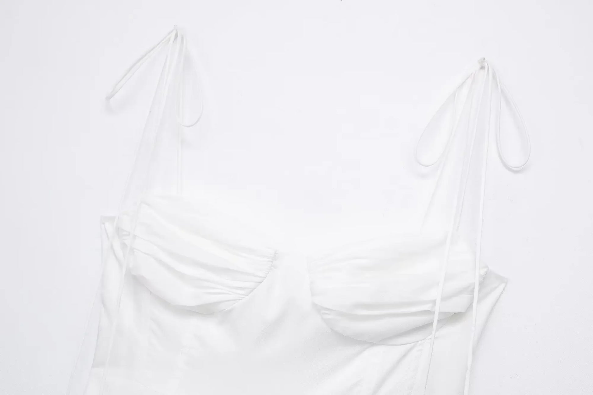 TFMLN Elegantes, gestuftes langes Kleid für Damen, 2024, Sommer, klassische Mode, solide Kleider mit seitlichem Reißverschluss, hohe Taille, A-Linie, Partykleid.