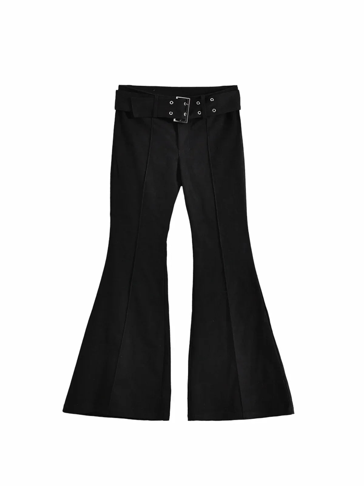 2025 Y2k Retro Emo 2000s Women's Black Flare Pants Streetwear Fashion Trousers Harajuku Wide Yoga Pants 90s Aesthetic Clothes.