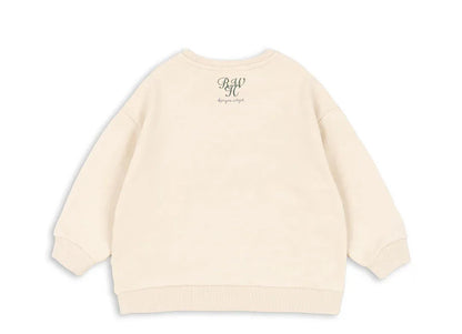 Konges Slojd Autumn Baby Boys Cotton Loose Sweatshirts Shorts Suits Kids Clothes Girls Casual Printed Striped Hoodies Tops Sets