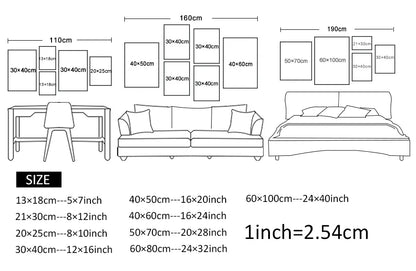 Posters And Prints Whale Fish Shark Octopus Turtle Sea Animals Nursery Wall Art Canvas Painting Pictures Baby Kids Room Decor.