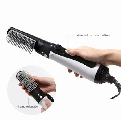 Professional Hair Dryer Machine 3 in 1 Multifunction Hair Styling Tools Hairdryer Pro Hair Curler Straightener Dryer Comb Brush.