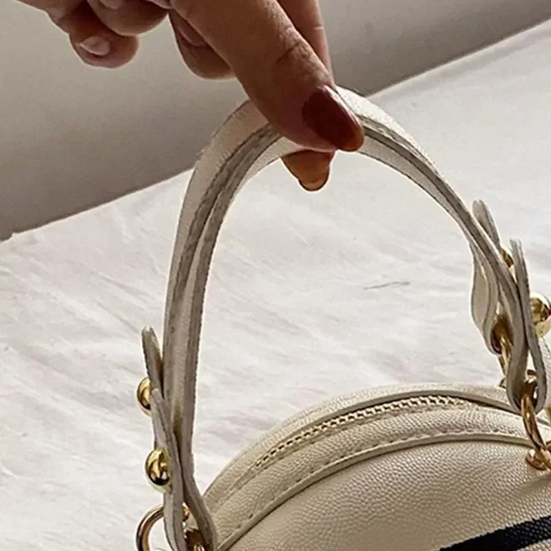 PU Basketball Women's Bag New Network Red Football Bag Personalized Fun Pink Basketball Bag Ins Versatile Chain Shoulder Bag.