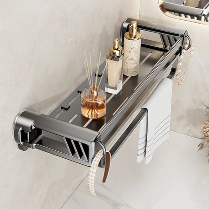 Versteckter Aufbewahrungsregal mit Saugnapf, Aufbewahrungskorb für Badezimmer und Toilette, lochfreie Wandaufbewahrung für Toilettenspüle