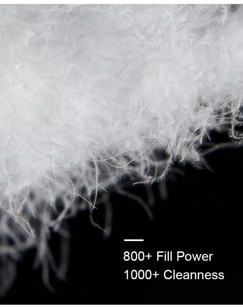 Goodnight Kiss 100% White Duck Down Comforter Lightweight Spring Autumn Blanket Quilt Soft Luxury Warm Winter Duvet Insert.