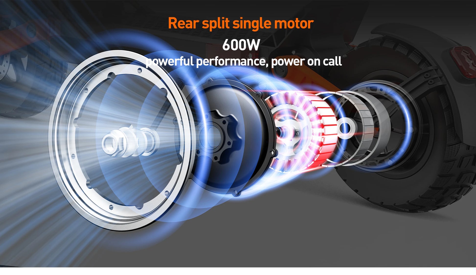 JOYOR S5-Z Electric Scooter Adults 600W Motor 48V13AH Battery City EScooter 10 Inch Off-Road Pneumatic Tires Foldable E-Scooter.