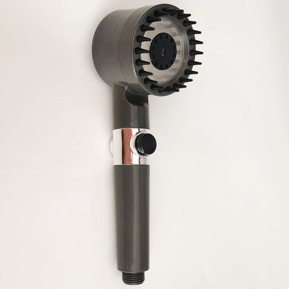 4 Modes Shower Head High Pressure Showerhead One-Key Stop Water Massage Shower Head With Filter Element Bathroom Accessories