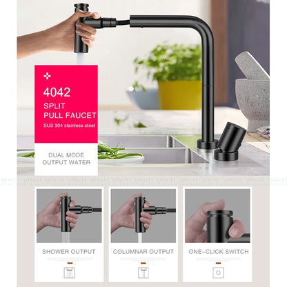 ASRAS Nanometer Handmade Sinks 4mm Thickness 220mm Depth SUS 304 Stainless Steel Luxury Stepped Kitchen Sinks