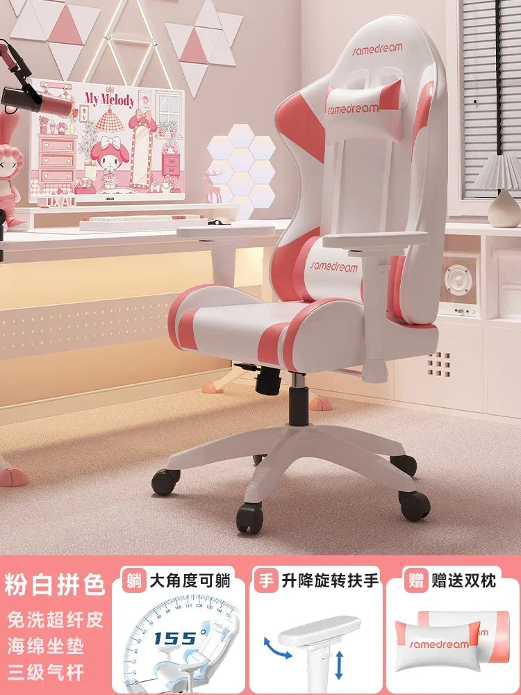 Moderne Gaming-Bürostühle, Computer, ergonomisch, drehbar, Komfort-Bürostühle, verstellbare mobile Büromöbel, Bureaustoel LLOC