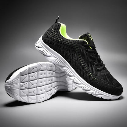 YRZL Running Shoes Men Sneakers Fashion Lightweight Trainers Breathable Walking Shoes Comfortable Athletic Sport Shoes for Men.