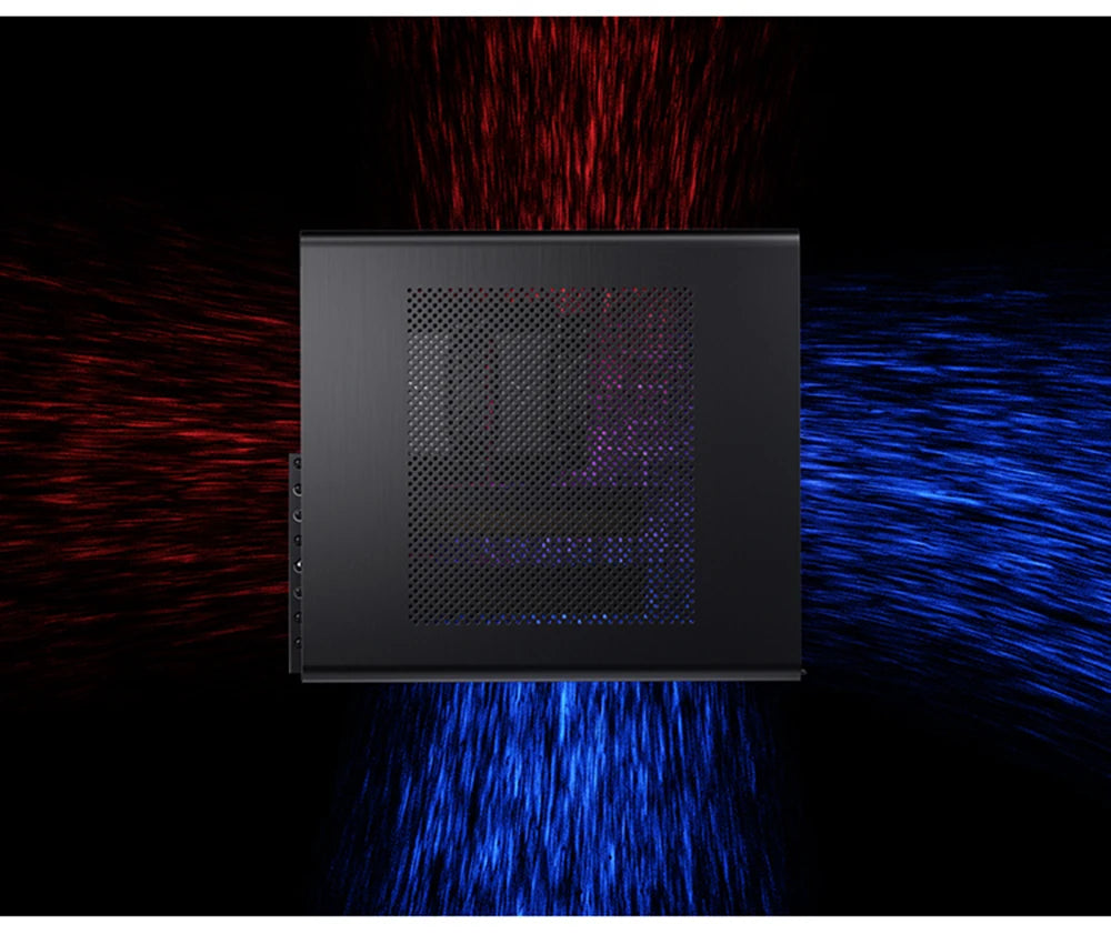 Jonsbo N5 NAS Computer Chassis ITX/M-ATX/ATX/E-ATX PC Case 12+4 Hard Disk Space ATX Power Supply With Fan Aluminum Desktop Case.