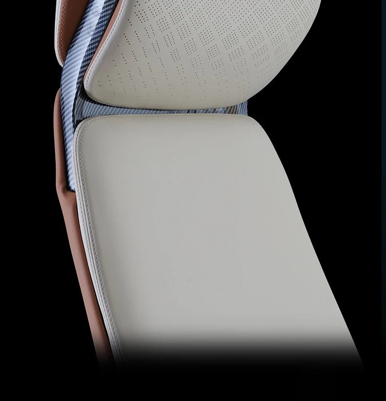 Studie Drehbarer Bürostuhl Liege Moderner Lazy Ergonomischer Thron Leder Bürostuhl Nordic Computer Mobilya Salonmöbel