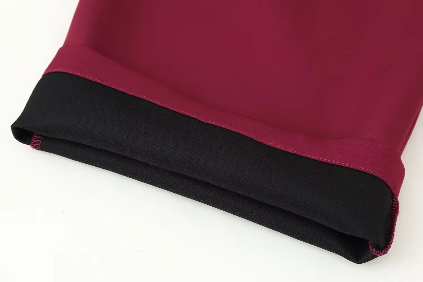 KONDALA 2025 Burgund Quaste Büro Dame Anzüge Einreiher Gerade Blazer + Moderne Gerade Lange Hosen Mode Weiblichen Anzug